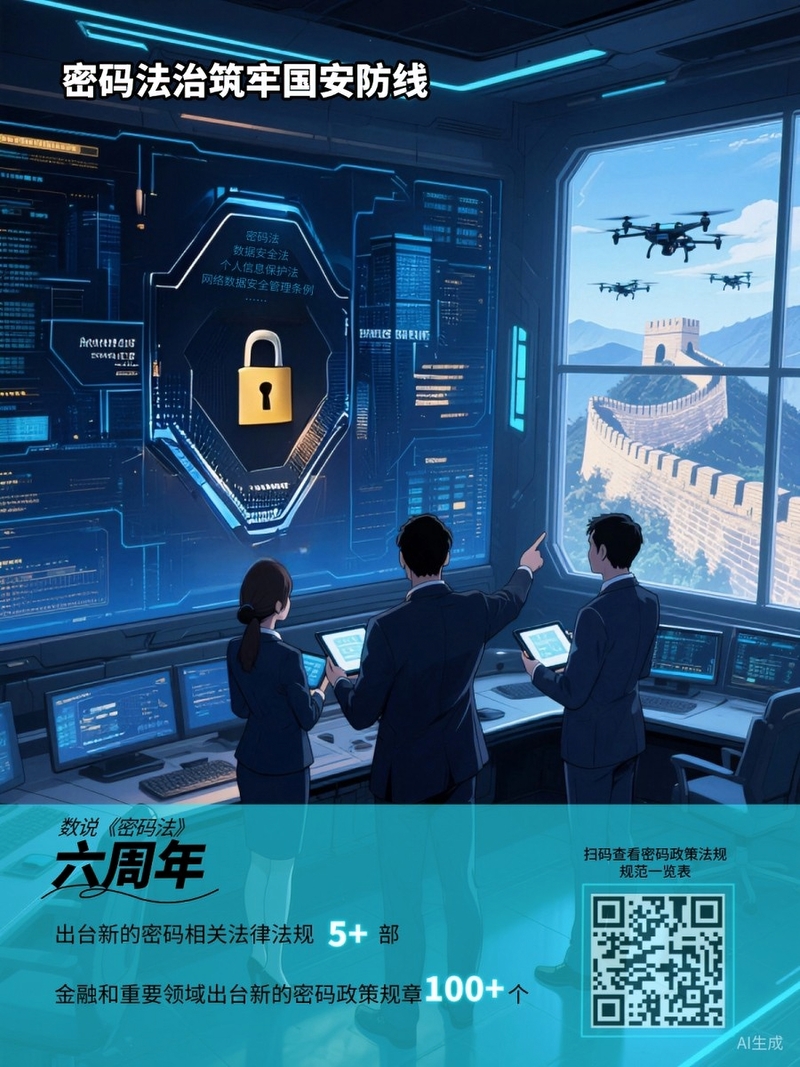 密码法治筑牢国安防线