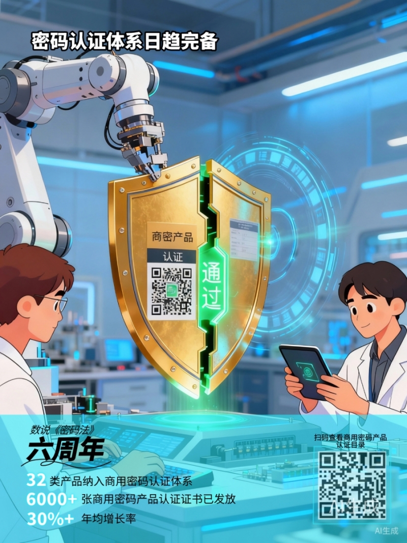 密码认证体系日趋完善