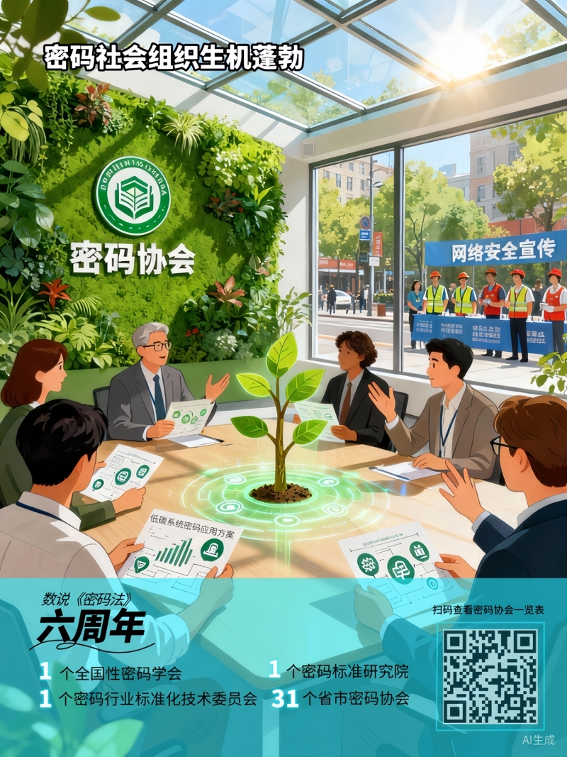 密码社会组织生机蓬勃